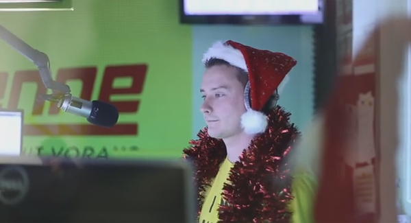 DJ barricades himself inside studio to play Last Christmas 24 times in a row