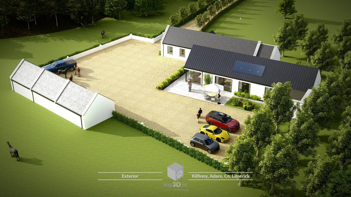 Adare, Co Limerick — visualisation Adare, Co Limerick — visualisation