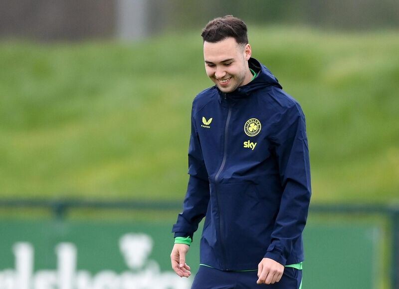 Vale cracks a smile during squad training in Abbotstown. Pic: Stephen McCarthy/Sportsfile Vale cracks a smile during squad training in Abbotstown. Pic: Stephen McCarthy/Sportsfile