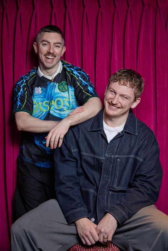 PJ Kirby and Kevin Twomey of I Am Grand Mam. PJ Kirby and Kevin Twomey of I Am Grand Mam.