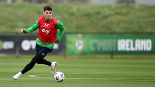 <p>John Egan: "It’s about setting day-to-day standards in training, not allowing anyone to take their foot off the pedal. Us older lads are hammering home to give your all every day." Pic: Stephen McCarthy/Sportsfile</p>