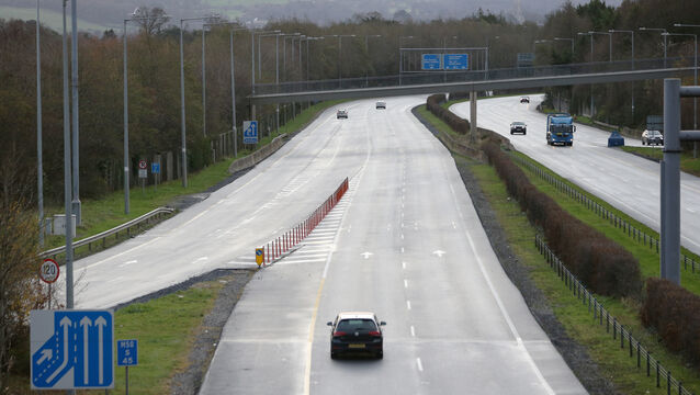 <p>Micheál Martin confirmed that cutting speed limits 'does impact on energy efficiency' and said the issue is 'being kept under review'. File picture</p>