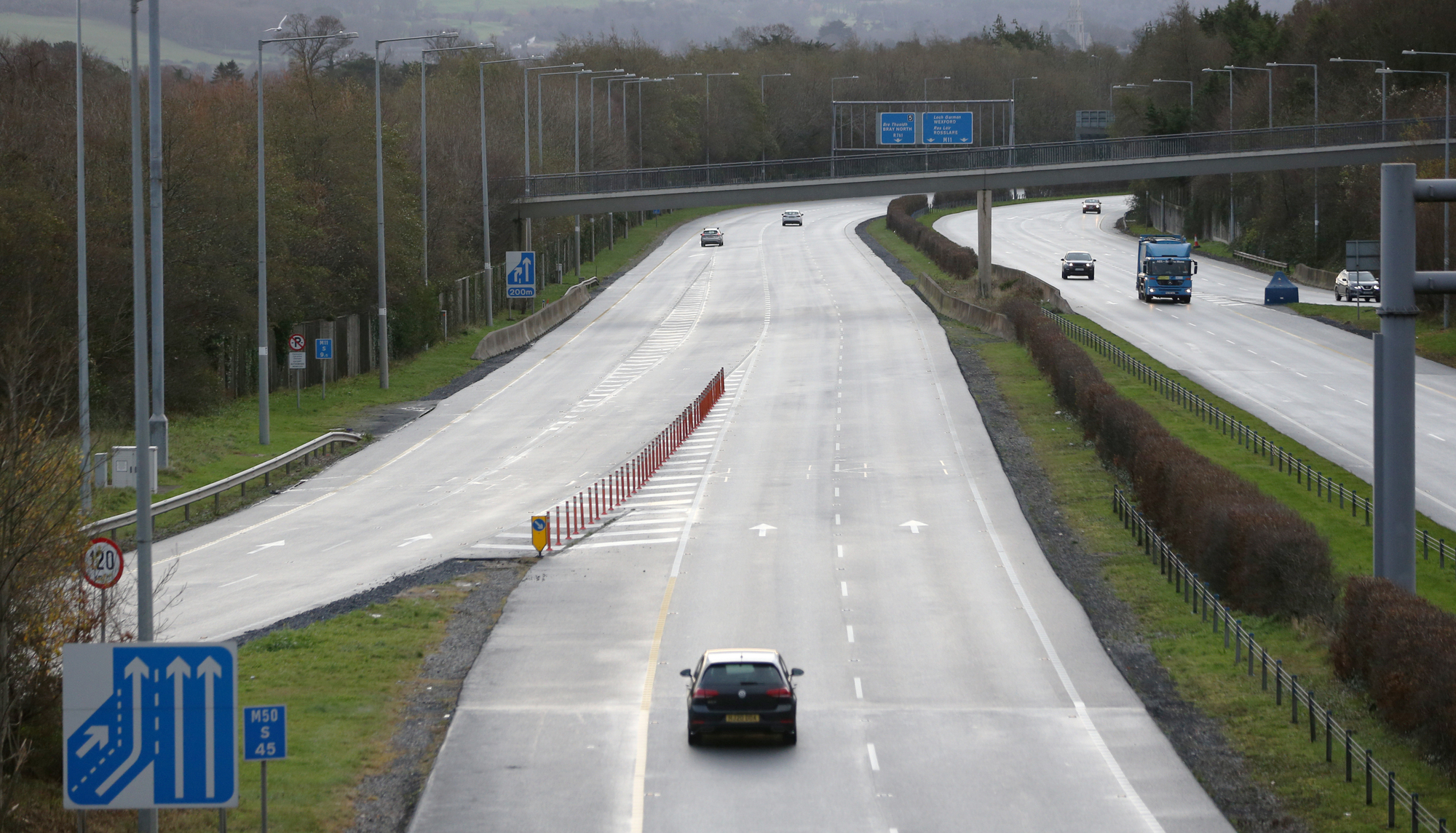 Micheál Martin confirmed that cutting speed limits 'does impact on energy efficiency' and said the issue is 'being kept under review'. File picture