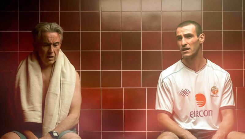 Éanna Hardwicke as Roy Keane in "Saipan". Picture: Aidan Monaghan.