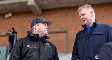 Gordon Elliott and Shay Quinn 24/3/2026