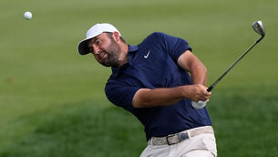 <p>Scottie Scheffler's wife is expecting their second child. Pic: AP Photo/Gerald Herbert)</p>