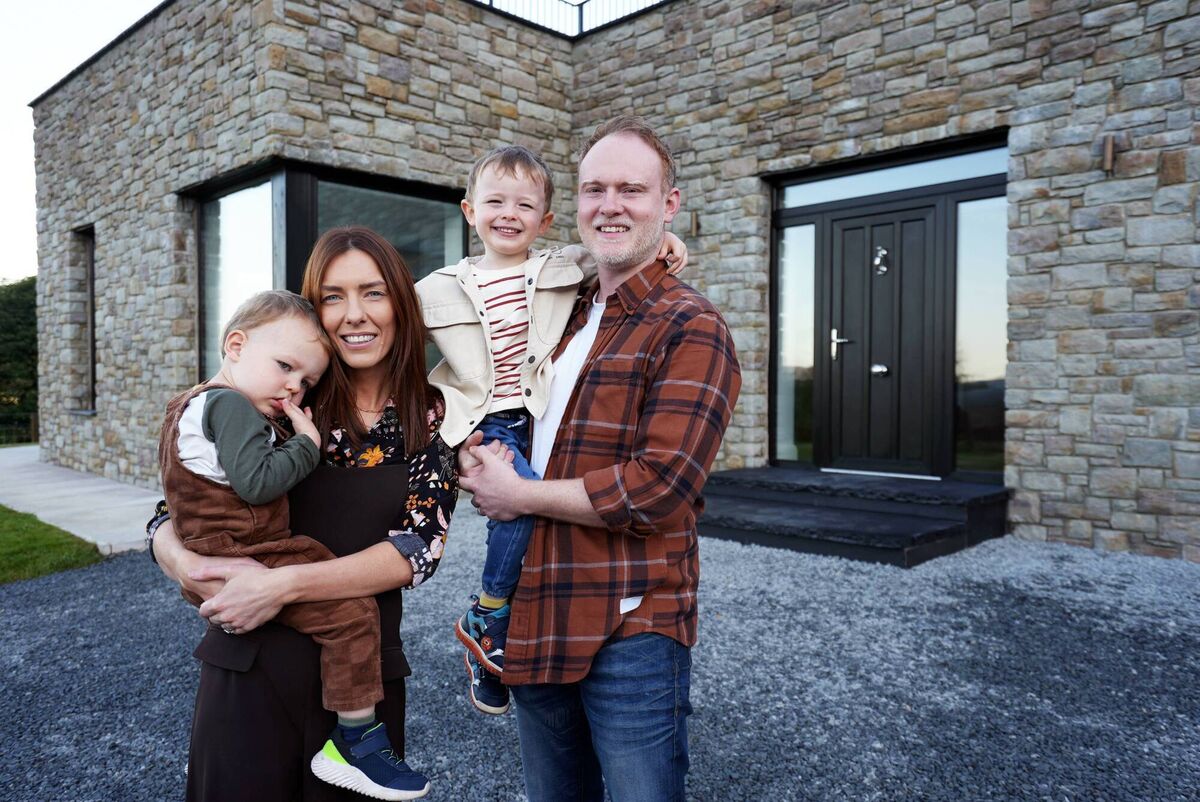 Catherine and Sean and their children. 
