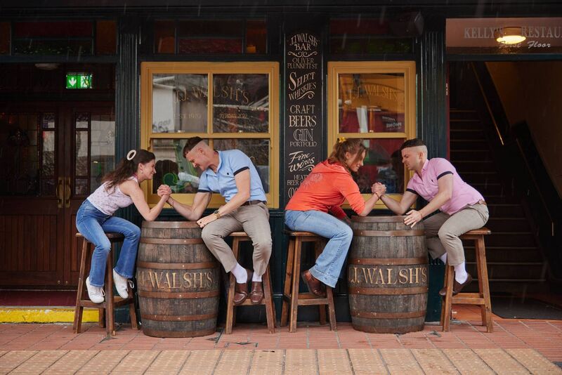 Jock O'Keeffe (Chris Walley), and Conor MacSweeney (Alex Murphy) in 'The Young Offenders' Picture: BBC/Vico Films