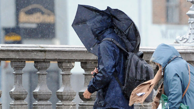 <p>Inspections and clean-up operations are underway this Wednesday. Picture: Denis Minihane</p>