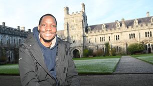 <p>Kanku Biselele fled the Democratic Republic of the Congo with his brother, travelling on foot before reaching their first point of safety. Picture: Eddie O'Hare</p>