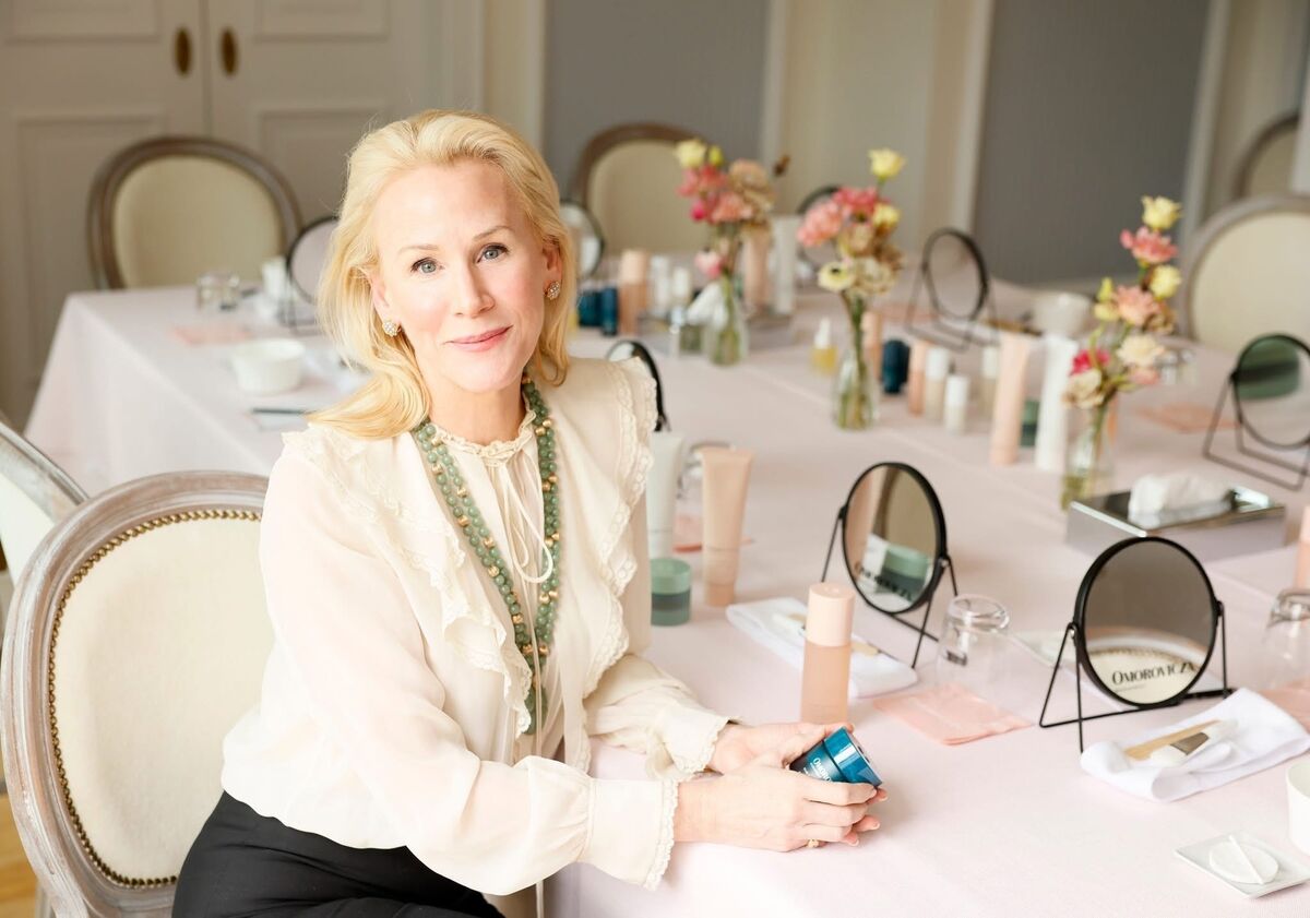 Margaret de Heinrich de Omorovicza, co-founder of the luxury Hungarian skincare brand Omorovicza Margaret de Heinrich de Omorovicza, co-founder of the luxury Hungarian skincare brand Omorovicza