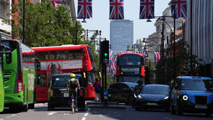 <p>A view of Oxford St in central London, one of the world's busiest shopping areas. 'Londonmaxxing' had a brief moment of popularity online last week. </p>