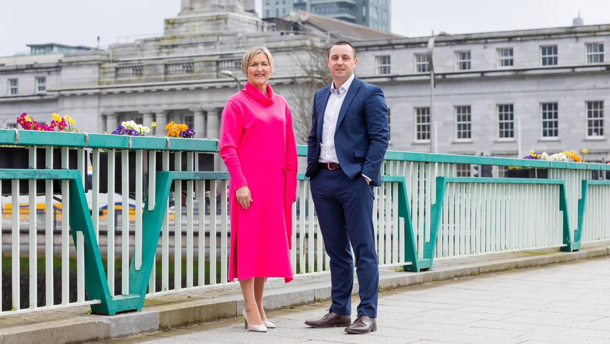 Miriam Magner Flynn of Career Decisions and Jonathan Kelleher of CDL Asset Holdings Ltd