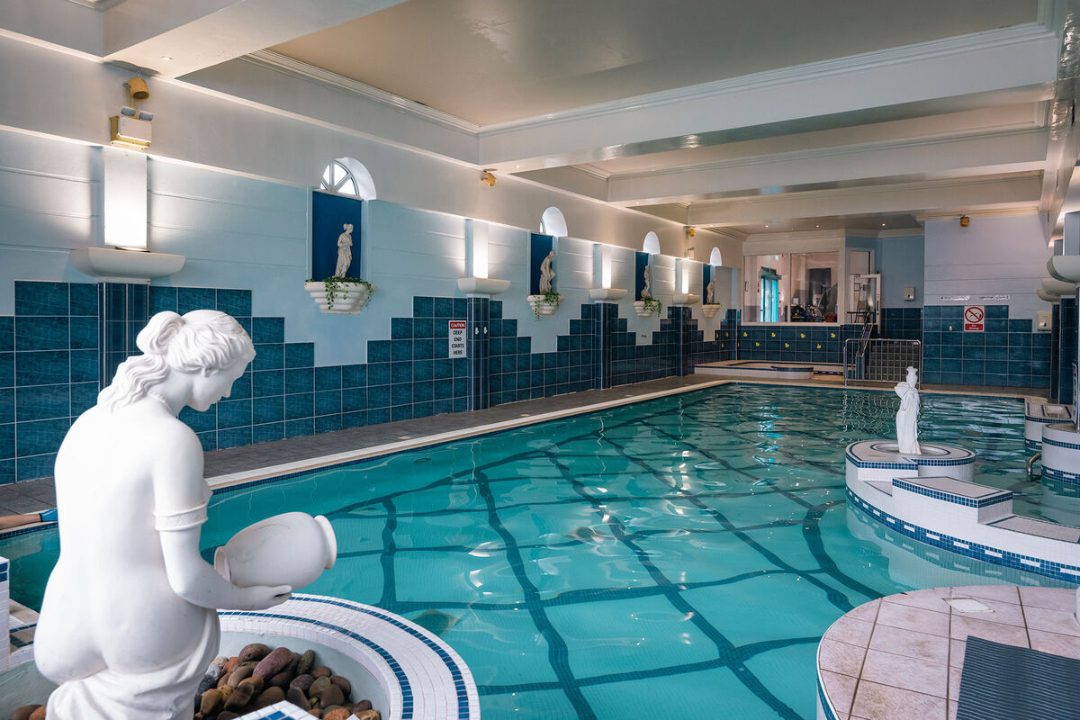 The pool in the Castle Hotel, Macroom