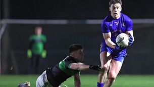 <p>LEFT FOR DEAD: Barr's Billy Hennessy evades Luke Horgan. Pic: Jim Coughlan</p> <p>LEFT FOR DEAD: Barr's Billy Hennessy evades Luke Horgan. Pic: Jim Coughlan</p>