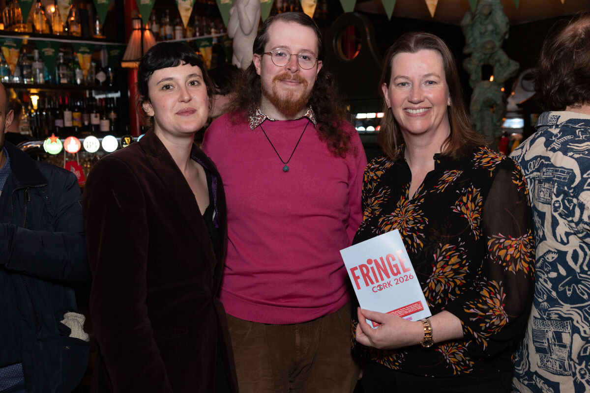 Mikayli Dennehy, John F Cullen. and Val Troy at the Bodega.
