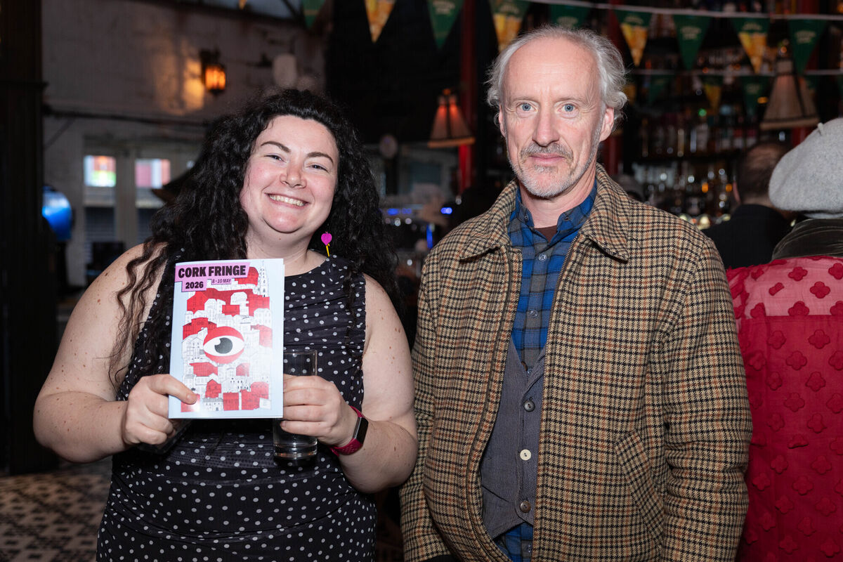 Megan Cronin and Damien Punch at the launch. Megan Cronin and Damien Punch at the launch.