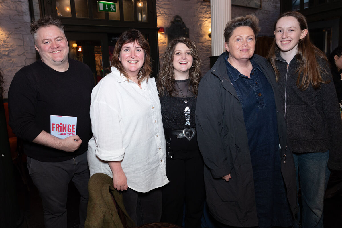 Des Kennedy,  Lisa O’Brien, Abbey Blake, Mary Hickson, and Molly Hickson.