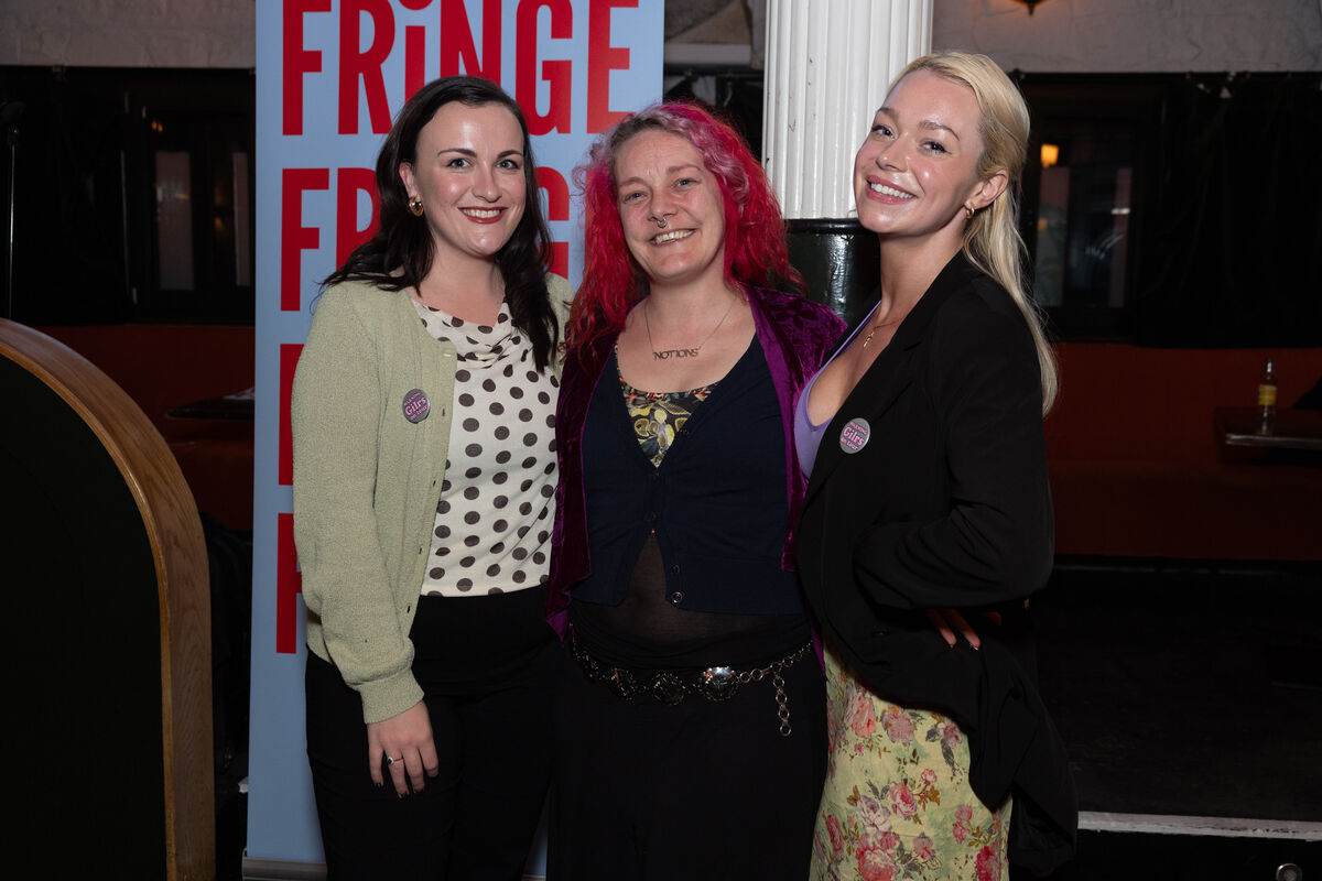 Alison McCormack, Kate O’Shea and Alison Teahan.