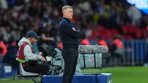 <p>Serhiy Rebrov, head coach of Ukraine. Pic: Franco Arland/Getty Images</p>