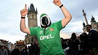 Republic of Ireland Supporters in Prague