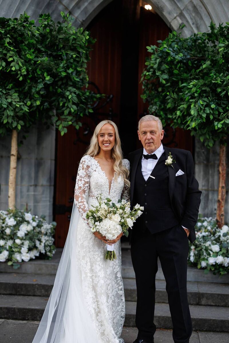 Kiara Carolan and her dad Michael Carolan. Pictures: Padraig Healy Photography