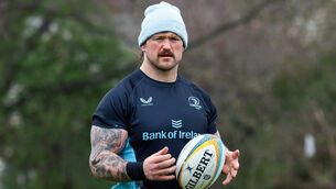 <p>Leinster prop Andrew Porter. Pic: Grace Halton/Inpho</p>