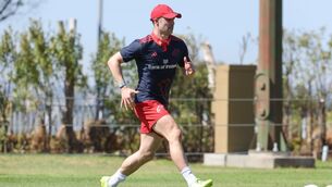 <p>Munster's Jack Crowley. Pic: Steve Haag Sports/EJ Langner/Inpho</p>