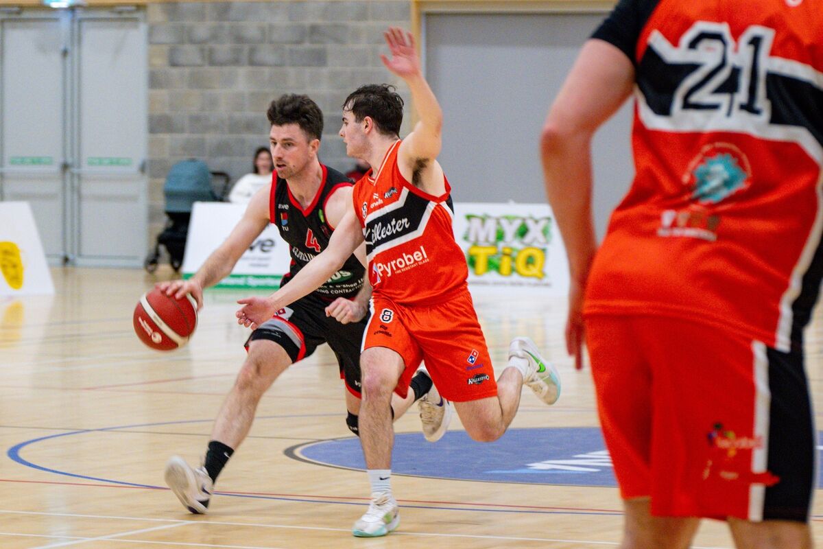 Adrian O’Sullivan pushes the pace when Ballincollig lost to Killester recently. Picture: Chani Anderson