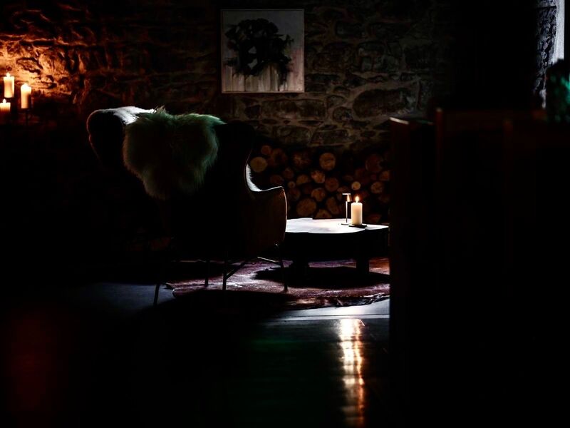 The petit fours at Lignum make the heart sing. Amalfi lemon is a sweet citric joy, a mousse of Velvet Cloud yogurt, and candied Amalfi lemon peel shaped as a miniature lemon, down to the authentic lemon-yellow cocoa-butter shell. 