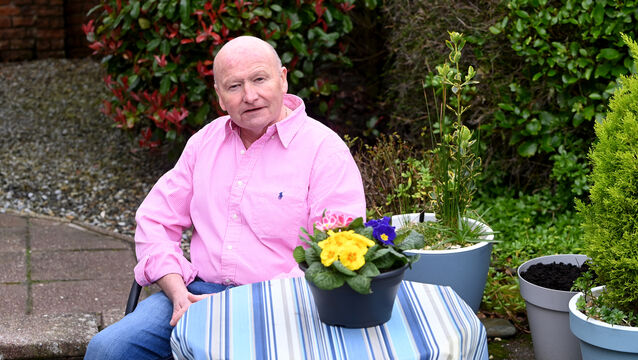 <p>Mike Brady, whose bowel cancer was found through the BowelScreen programme. Picture: Larry Cummins</p>