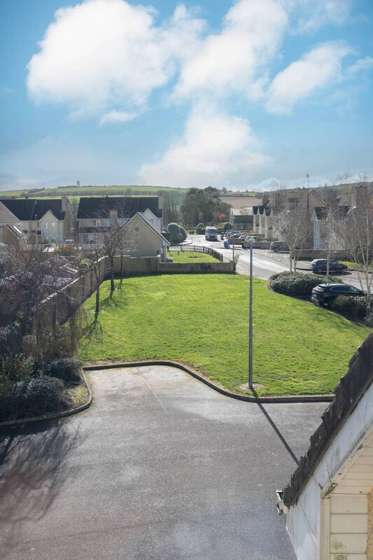 View to the front of 3 Grange Court in Ovens