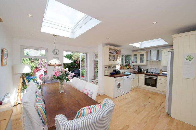 Extended open plan kitchen/dining 