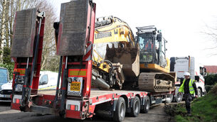 <p> A digger and workmen at the scene of a house in Co Meath which is at the centre of a 20-year-long legal battle. File picture: Leah Farrell/RollingNews.ie</p>