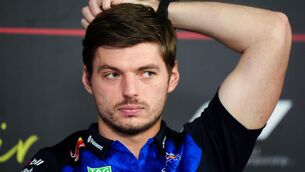 <p>Max Verstappen told British journalist Giles Richards to "get out" of his media session three times during a tense exchange ahead of this weekend's Japanese Grand Prix. Pic: Bradley Collyer/PA</p> <p>Max Verstappen told British journalist Giles Richards to "get out" of his media session three times during a tense exchange ahead of this weekend's Japanese Grand Prix. Pic: Bradley Collyer/PA</p>