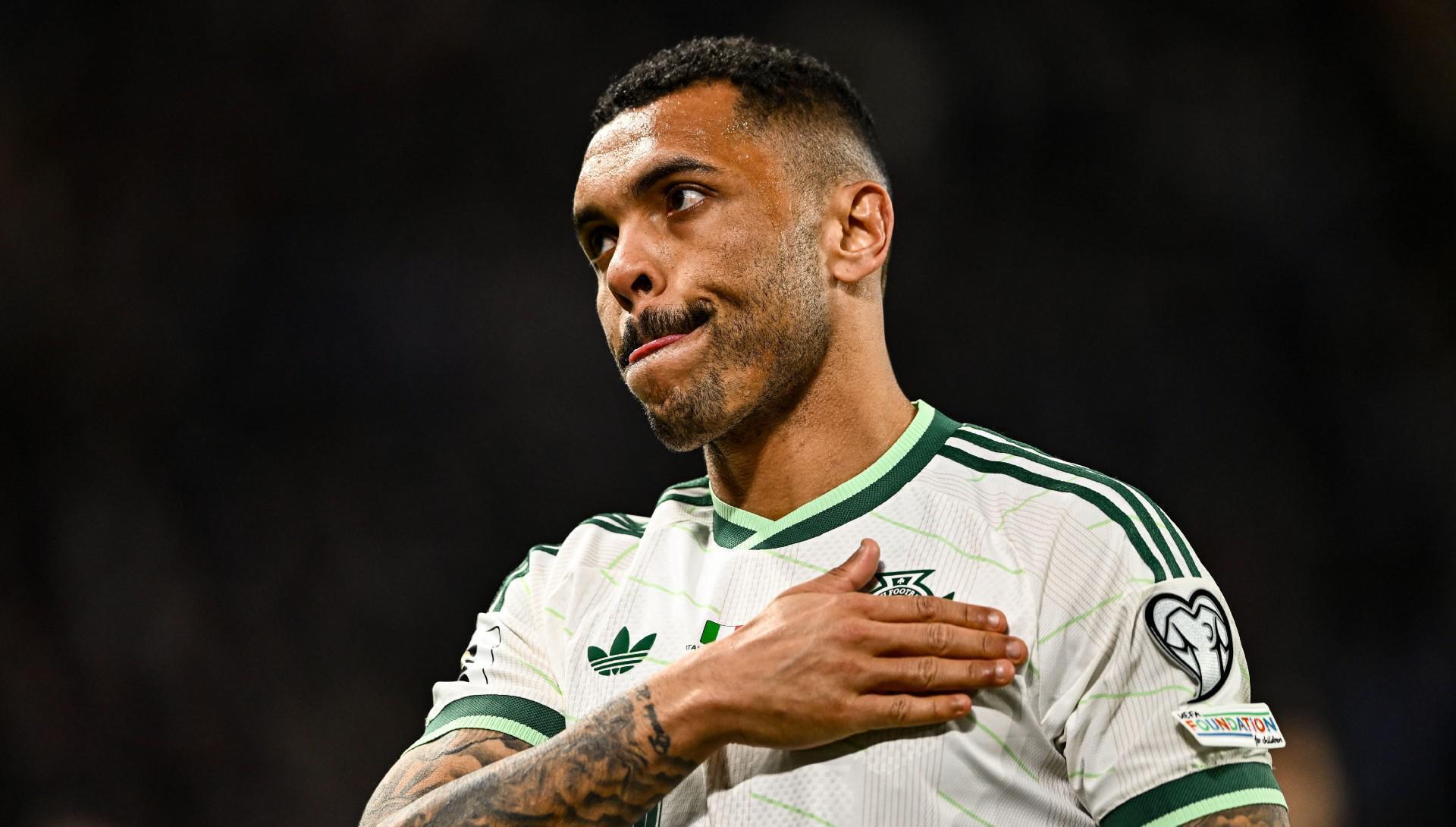 Northern Ireland's World Cup dream shattered by play-off defeat to Italy