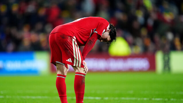 <p>Wales were beaten on penalties in Cardiff (David Davies/PA).</p>