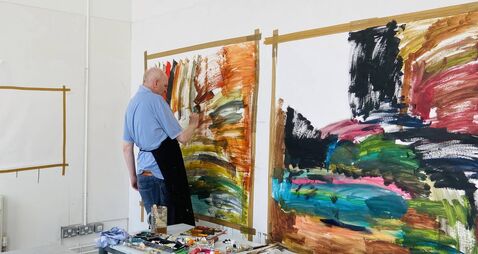 Tom O' Sullivan Crawford Supported Studio member photo Roísín O'Sullivan.JPG Crawford Supported Studios: Cork exhibition shows work of artists with disabilities