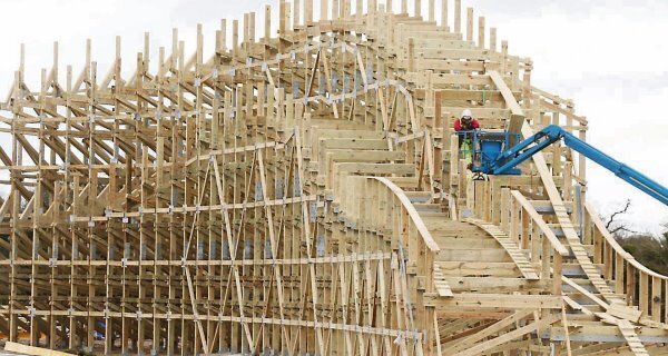 Here's what being on Tayto Park's record-setting rollercoaster will look like