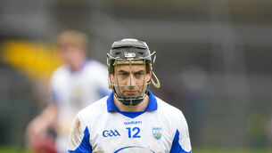 <p>SIDELINED: Jamie Barron of Waterfor. Pic: James Lawlor</p>