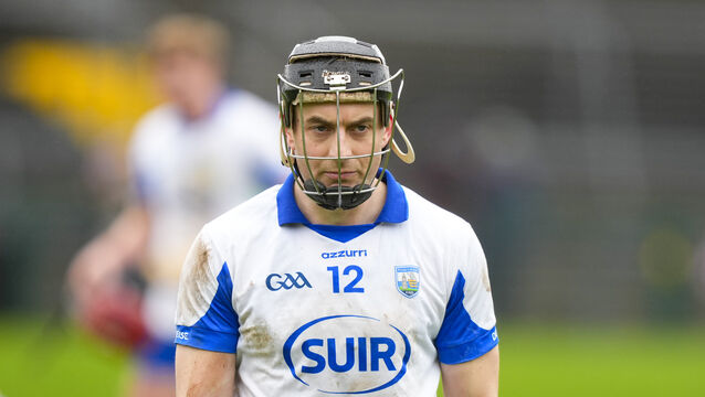 <p>SIDELINED: Jamie Barron of Waterfor. Pic: James Lawlor</p>