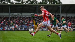 <p>SURGING: Cork will look to the likes of Ian Maguire and Colm O'Callaghan around the middle sector. Pic: Seb Daly/Sportsfile</p>