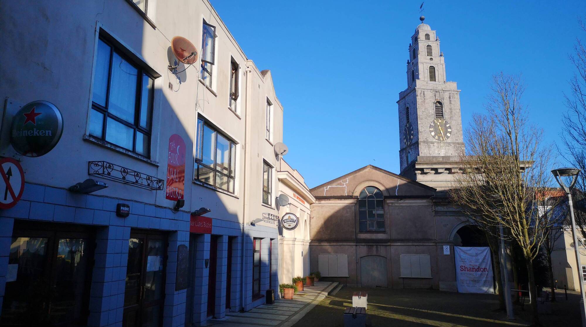 The Four Liars bistro in Shandon is one of the premises said to have been burgled. File picture