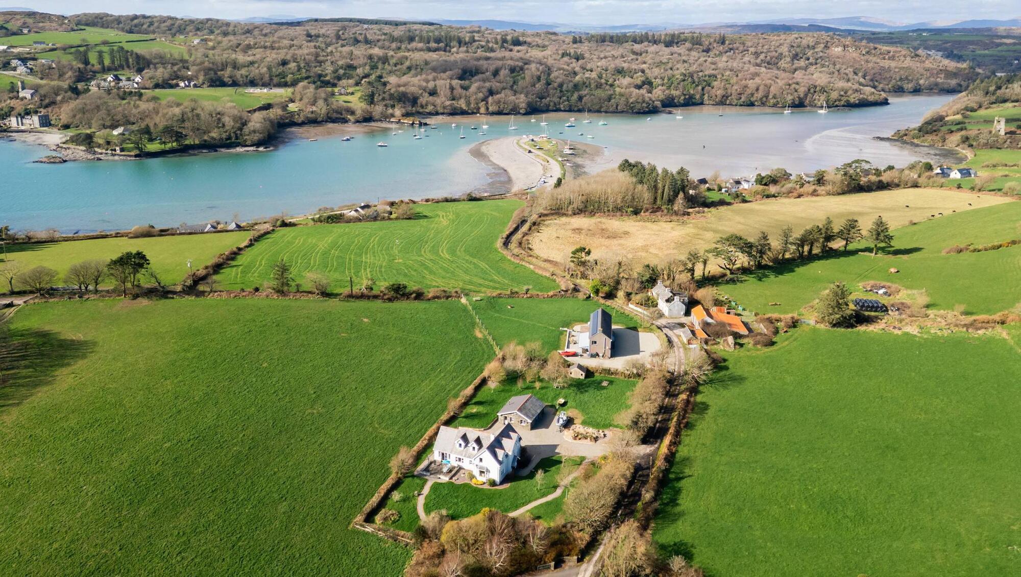 Inside a €785k coastal home in Union Hall offering sea views and mooring access