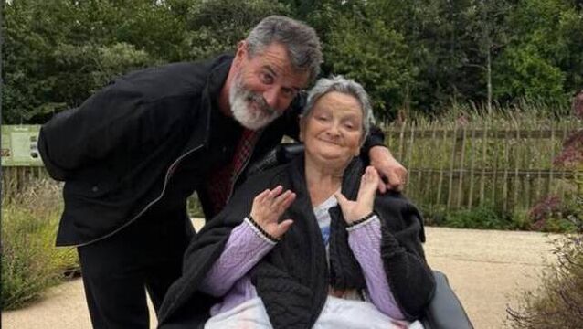 <p>Ms Keane died on Friday "in the tender loving care of the doctors, nurses and staff of St. Anne’s Ward at Marymount University Hospital and Hospice", according to a notice on RIP.ie. Picture: Roy Keane/Instagram</p>