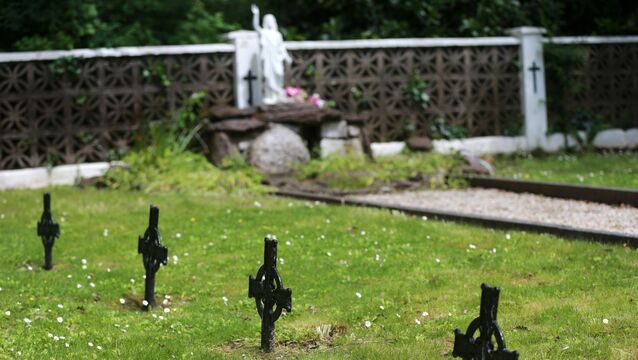 <p>The graveyard at the former Bessborough mother and baby home in Cork. The graveyard was used by the Sacred Heart Nuns, who bought the House in 1922, to bury their sisters. It also houses the 'Little Angels' memorial plot to remember 'babies who died before or shortly after birth'. File picture: Laura Hutton/RollingNews.ie</p>