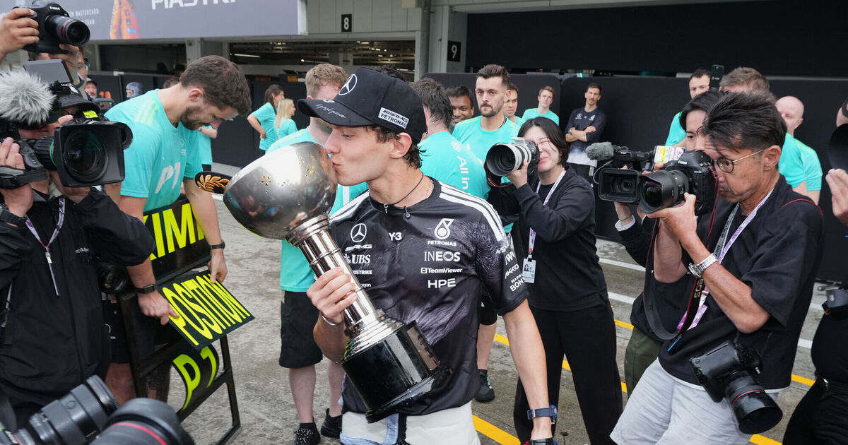 Frustrations build for George Russell in Japan as Kimi Antonelli claims  second straight F1 victory