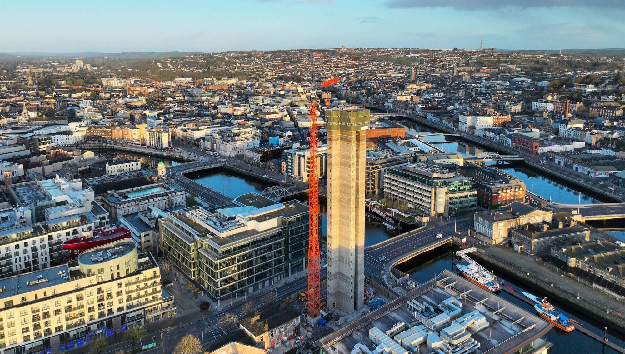 Watch: Cork to reclaim tallest building title after 10-day concrete pour