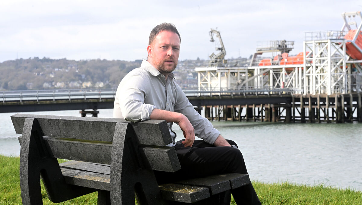 Mr McCabe is carrying out his two-year research project from the National Maritime College of Ireland in Ringaskiddy, Cork Harbour. The college is part of Munster Technological University. Picture: Larry Cummins