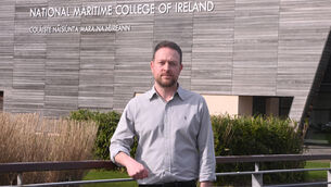 <p>Robert McCabe has been appointed to lead the new maritime security research project at the National Maritime College of Ireland (NMCI) at Ringaskiddy in Cork Harbour. Picture: Larry Cummins</p>